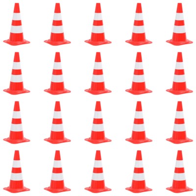 Warning Cones, 20pcs., red...