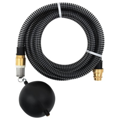Suction hose with brass...