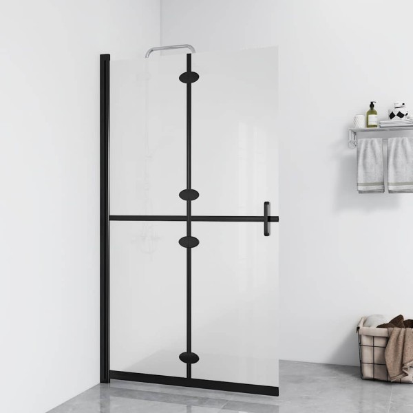 Folding shower, matt, 70x190cm, ESG glass