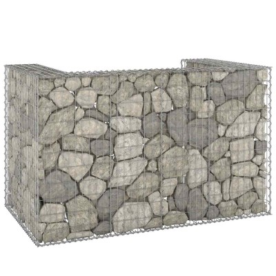 Gabion wall for containers,...