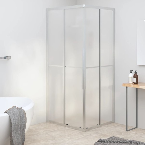 Shower cab, 90x70x180cm, ESG, matt