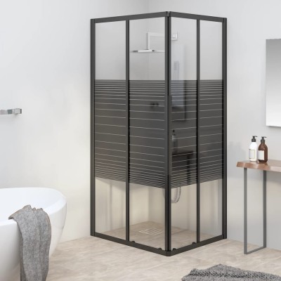 Shower cabin, black,...