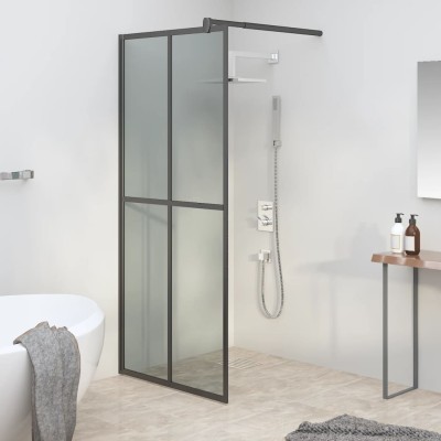 Shower wall, 90x195cm, dark...