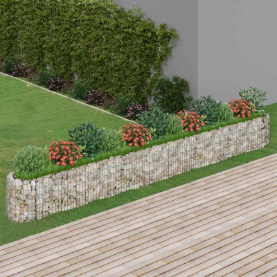 Gabion trough, 470x50x50cm,...