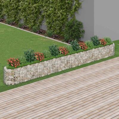 Gabion trough, 540x50x50cm,...