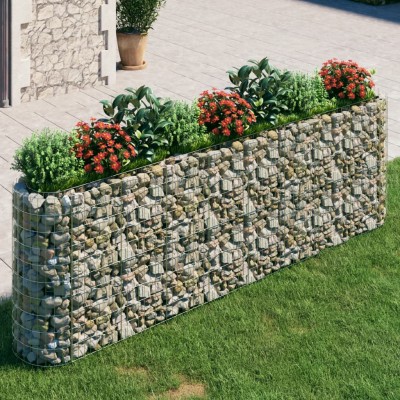 Gabion trough,...
