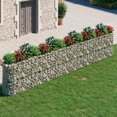 Gabion trough,...