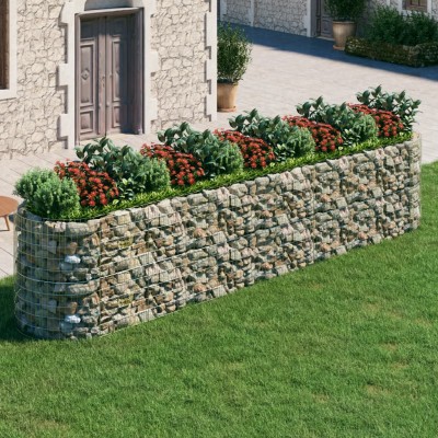 Gabion trough,...