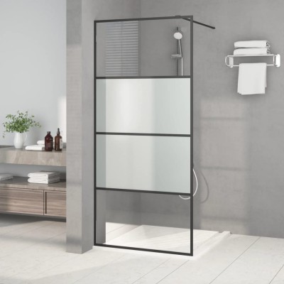 Shower wall, black,...