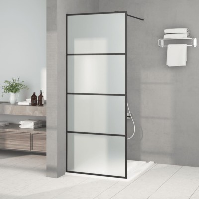 Shower wall, black,...