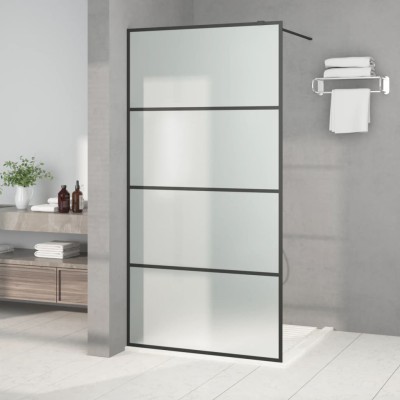 Shower wall, black,...
