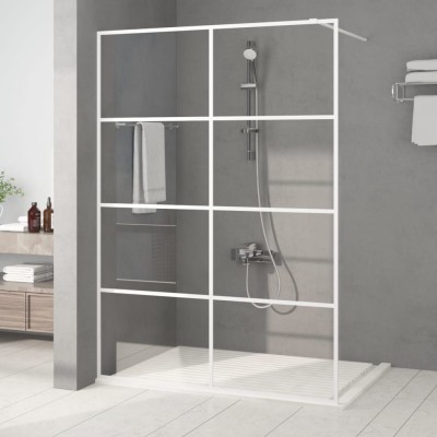 Shower wall, white,...