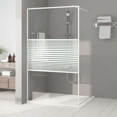Shower wall, white,...