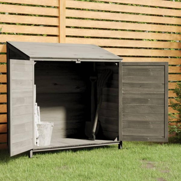 Garden shed, anthracite, 102x52x112cm, spruce wood