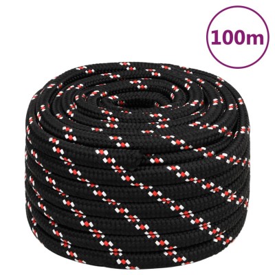 Boat rope, black, 20mm,...