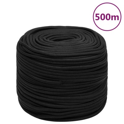 Boat rope, full black,...