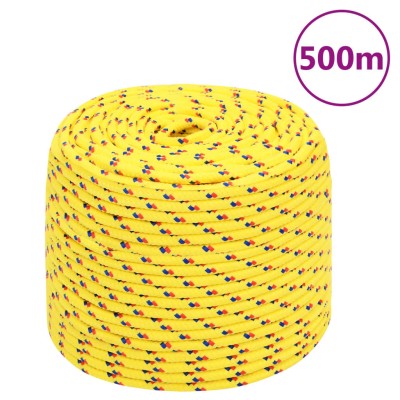 Boat rope, yellow, 10mm,...
