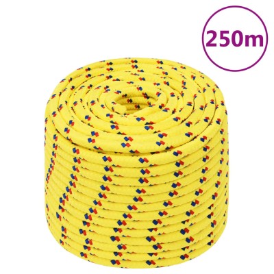 Boat rope, yellow, 14mm,...