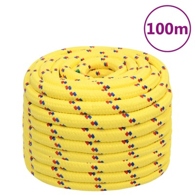 Boat rope, yellow, 20mm,...