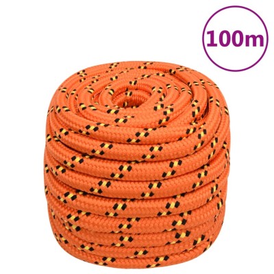 Boat rope, orange, 20mm,...