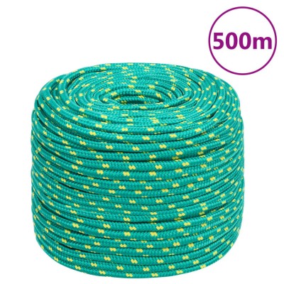 Boat rope, green, 10mm,...