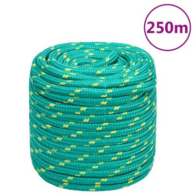 Boat rope, green, 16mm,...