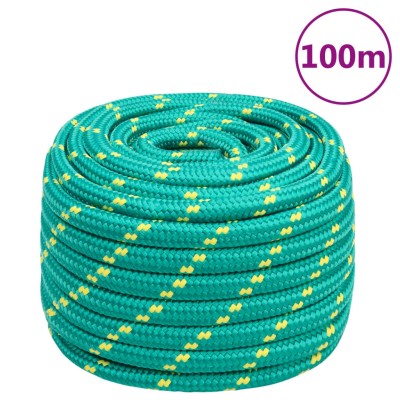 Boat rope, green, 20mm,...