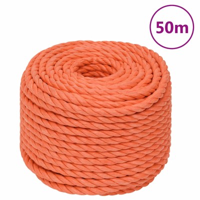 Working rope, orange, 24mm,...