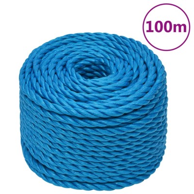 Working rope, blue, 20mm,...