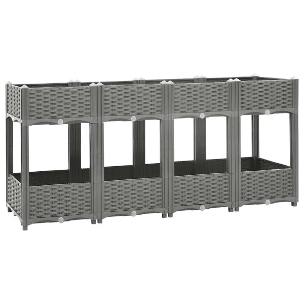 High bed, 160x40x71 cm, polypropylene