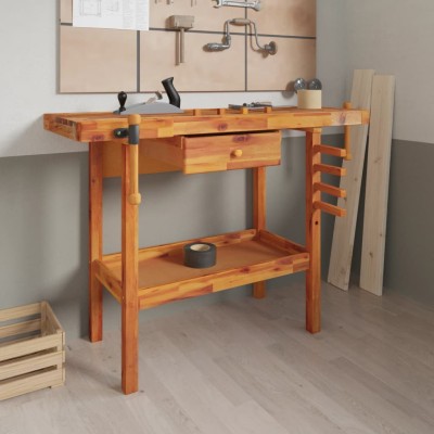 Desktop with drawer and...