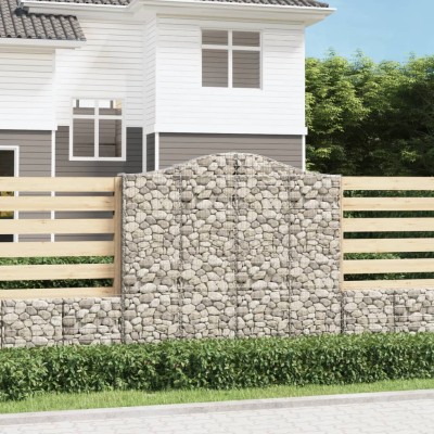 Curved gable basket,...