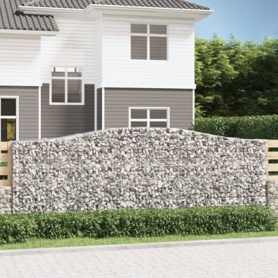 Curved gable basket,...