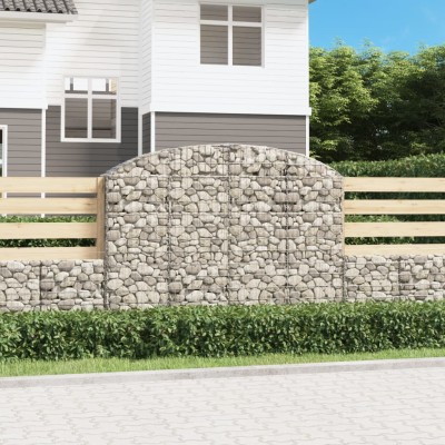 Curved gable basket,...