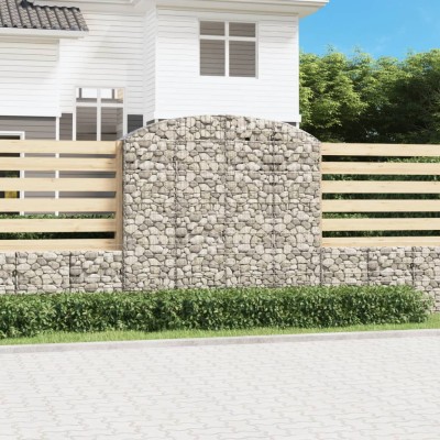 Curved gable basket,...
