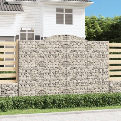 Curved gable basket,...