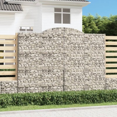 Curved gable basket,...