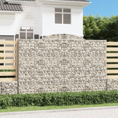 Curved gable basket,...