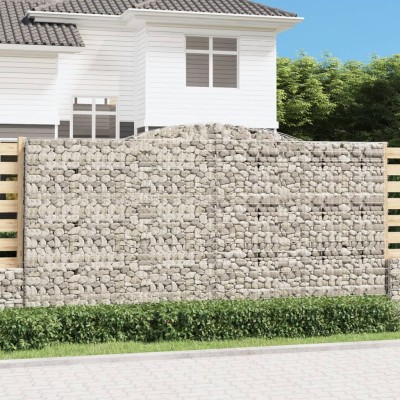 Curved gable basket,...