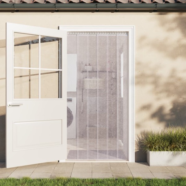 Door curtain, transparent, 300mmx2,6mm, 25m, PVC