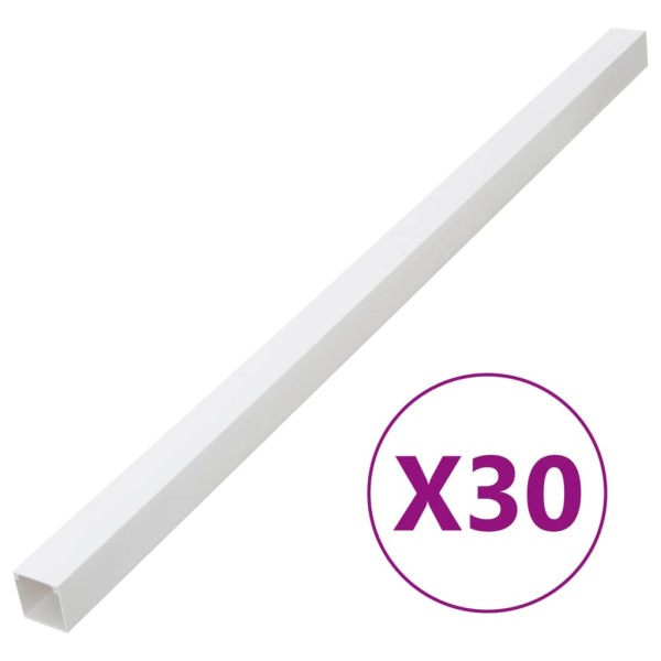 Kabelių kanalas, 60x40mm, 30m, PVC