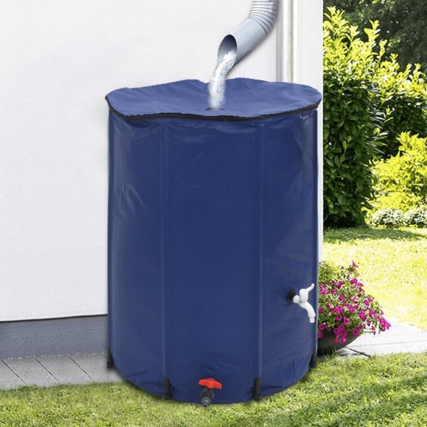 Water capacity with tap, fold, 750l, PVC