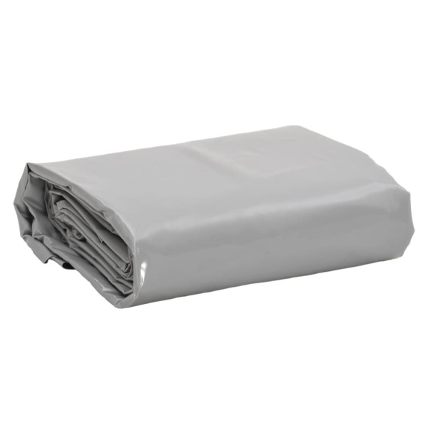 Tentas, pilkos spalvos, 5x7m, 650g/m²