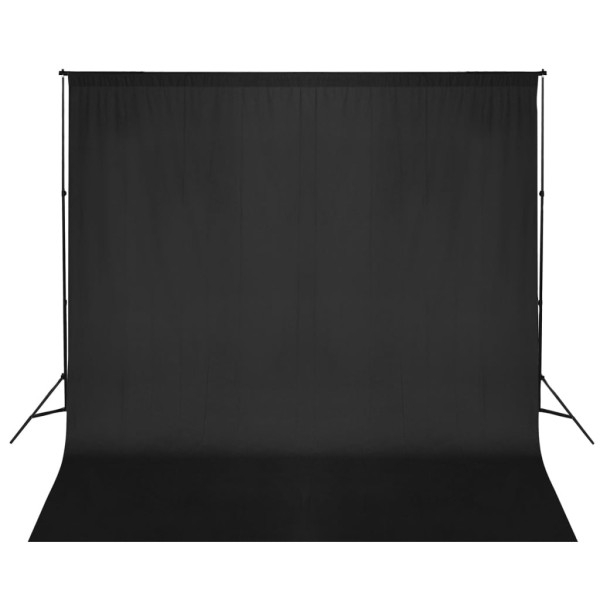 Photo background frame system, 600 x 300 cm, black