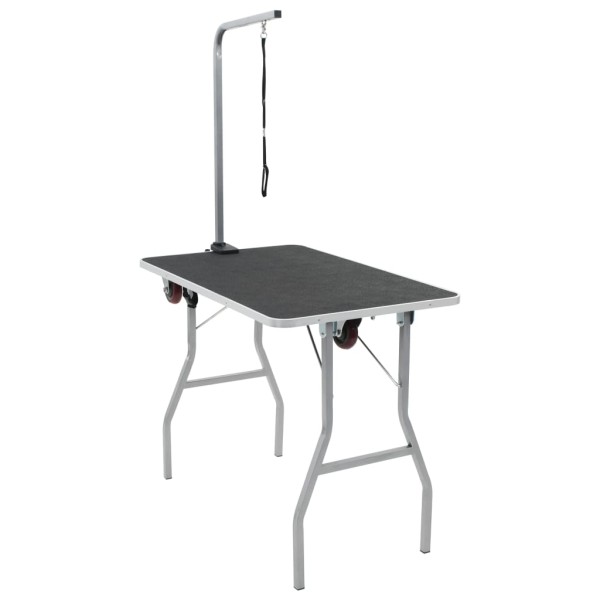 Portable Dog Cutting Table with Wheels