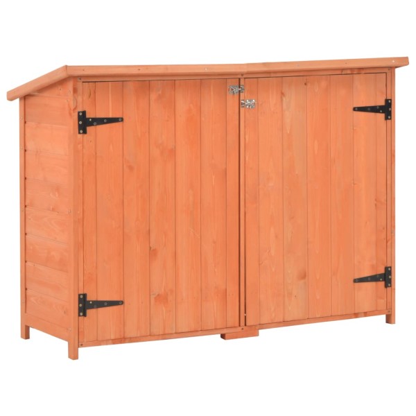 Garden shed for objects, 128x42x91 cm, wood