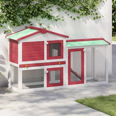 Outdoor cage for rabbits,...