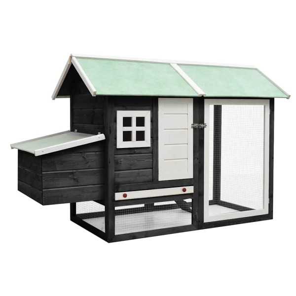 Cage for chickens, 170x81x110cm, pine and spruce array