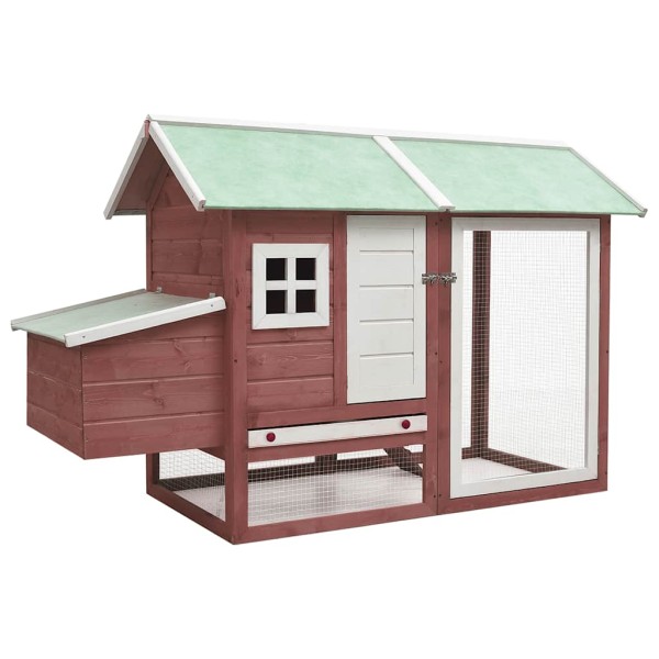 Cage for chickens, pays, 170x81x110cm, pine and spruce array