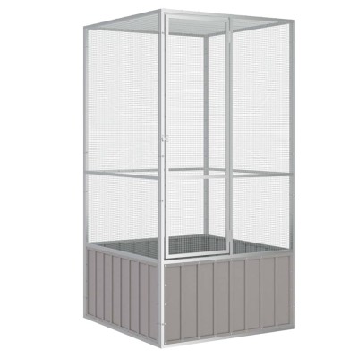 Bird cage, grey,...